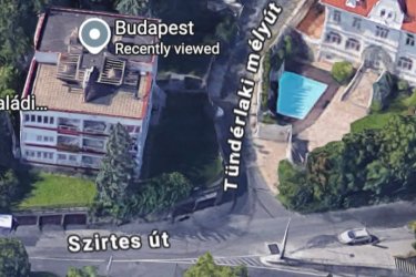 Budapest I. kerület, Szirtes úton önálló garázs kiadó.