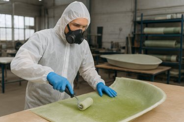 28/3. Műanyag termékgyártó (GFK) német munka Stuttgart közelében