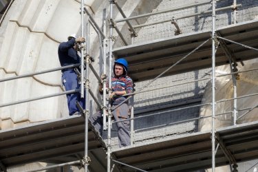575. Állványozó segédmunka és csapatvezető Ravensburg