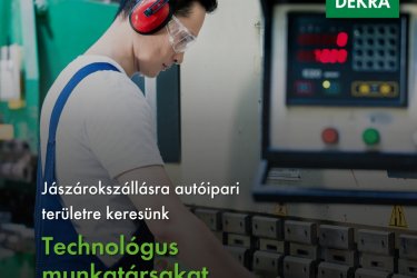 Technológus álláslehetőség