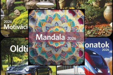 2026 évi képes falinaptárak a www.konyvaruhaz.eu webáruház kínálatában!&#13;&#10;&#13;&#10;Napi naptár, heti naptár, speditőr naptár, zsebnaptár 2026 évre!