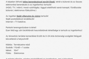 Eladó Soproni minigarzon/üzlet !10nm-es kulcsrakész