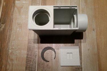 Ereszcsatorna bökötő akna