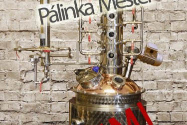Üzemi pálinkafőző 150l-es töltéssel, induló vállalkozásoknak!