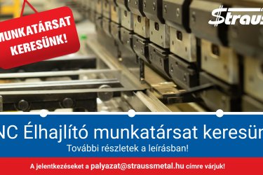                      CNC ÉLHAJLÍTÓ munkatársat keresünk