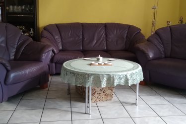 Bőr ülőgarnitúra