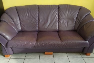 Bőr ülőgarnitúra