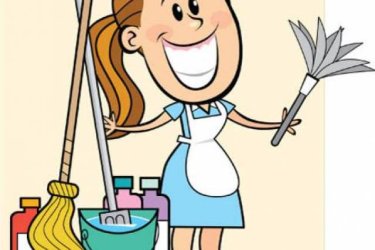 Takarító munkatárs