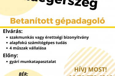 Zala megye - BETANÍTOTT GÉPADAGOLÓ