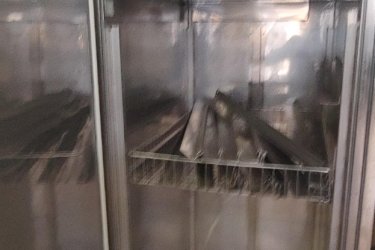 Rozsdamentes Háttérfagyasztó Mélyhűtőszekrény