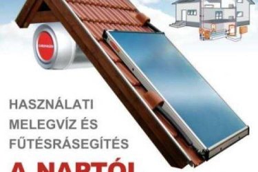 H Termoszifonos2 Napkollektor rendszer 4 ÉVSZAKOS