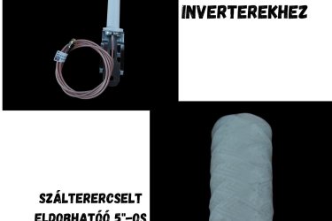 Szerelés előtt állsz? Ne keresgélj tovább!
Kiváló minőségű új, bontatlan szerelvények eladók!

 Wi-Fi antenna Solar Edge inverterekhez – ha fontos a stabil online kapcsolat!
 Száltekercselt 5”-os szűrőbetét – eldobható, mégis hatékony!
 Nyomógombos WC-öblítőszelep – egyszerű, gyors, masszív!
 DN25 flexibilis csatlakozókészlet – 5/4"-es, belső menettel, sárgarézből.
 SR208C szolár vezérlő – napkollektor rendszered okos agya!

Az árakról érdeklődjenek a megadott elérhetőségeken.