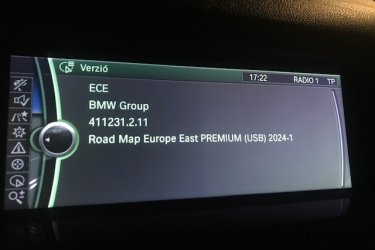 BMW F széria 2024-es térképfrissítés, magyarosítás,sebességkorlát kijelzése kódolás, filmnézés menet közben stb
