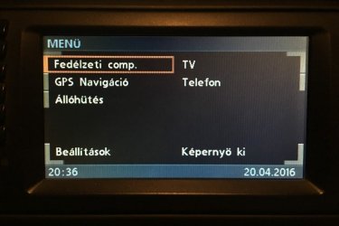 Budapest
E38, E39, E46, E53, E83

A menü és a navigáció minden pontja magyar nyelvű lesz és a navigálás közbeni hangutasítás is magyarul fog megszólalni.
Továbbá éjszakai üzemmód is került bele, hogy esti vezetésnél ne vakítson úgy a navi képernyője.
*A sebességmérő kamerák megjelenítése csak a modernebb, DVD-s fejegységeknél lehetséges.

Ára: 15.000 Ft
Kb 20 perc, helyben megvárható. Hétvégén is vagyunk.
+36203833050
