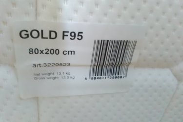 Habszivacs matrac GOLD F 95