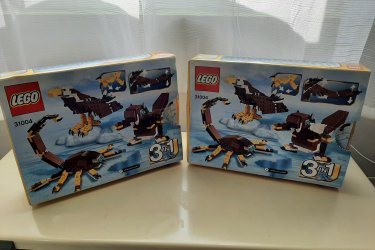 Eladó 3 az 1-ben Lego

Eladó teljesen újszerű, eredeti, magyar leírással 2 darab, 3 az 1-ben Lego.

Ára: 13999 Ft/db 