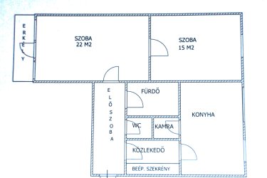 Kiadó társasházi lakás Vácon a Gombási úton.