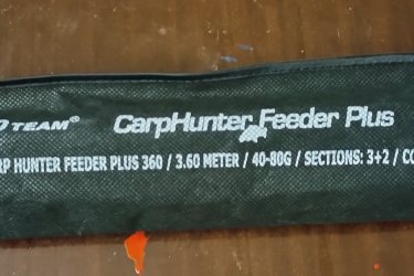 Eladó 3. 6 méteres Carp Hunter Feeder Plus 360, 40-80 gr. horgászbot.