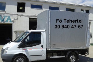 Fuvarozás, FŐ-TEHERTAXI, költöztetés, bútorszállító kisteherautó Budapest