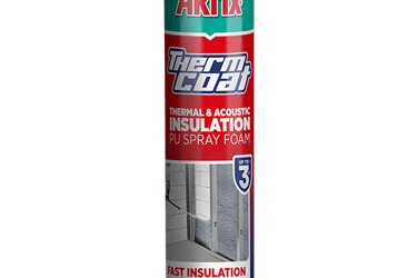 Akfix Thermcoat Hő & hangszigetelő purhab spray