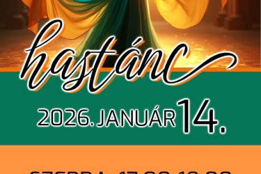 ÚJPESTEN újra!

2026. január 17. - 4 hetes INTENZÍV HÉTVÉGI HASTÁNC

Ha szeretnéd hasznosan és vagányan indítani a szombat reggeleidet, szívesen vennél egy kis napindító agy- és testmozgást,  ráadásul egy igazán különleges és a világ egyik legnőiesebb mozgásformáját választanád ehhez, akkor jelentkezz minél hamarabb! 

Lehet, hogy félálomban érkezel, de frissen távozol:). Legyen ez a női erőd első kávéja...

4 hét intenzív HASTÁNC órák - látványos fejlődés - igényes környezet - vidám és türelmes oktató!

Testalkatod, korod nem számít, a lelkesedésed annál inkább:). 

Valamint ne maradj le ÚJ tanfolyamunkról az ÖRS VEZÉR TÉREN is! 

Jelentkezz még ma!

További részletek és jelentkezés: www.sharyam.hu