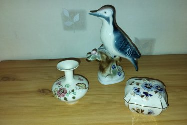 Zsolnay porcelánok 3 db