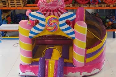 Eladó Mini Candy Csúszdás Ugráló (Légvár)