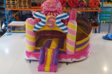 Eladó Mini Candy Csúszdás Ugráló

Gyártási év: 2025.05.
Mérete: 3,3m x 3,4m x 3m
Állapota: Új

Ára: 579.000 Ft+ÁFA

Tartozékok: Befúvó motor, rögzítő vascövekek, alátétfólia, műszaki vizsga, javító készlet