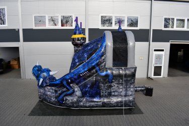 Eladó Blue Dragon Csúszdás Ugráló (Légvár)