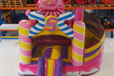 Bérelhető Mini Candy Csúszdás Ugráló