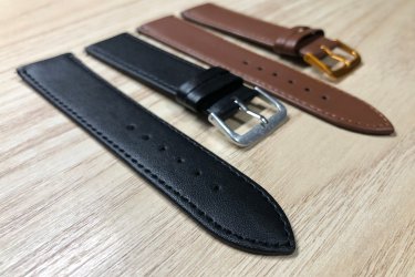 Kényelmes bőr pótszíj - 20mm