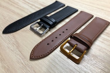 Kényelmes bőr 22mm-es óraszíj (22 mm)