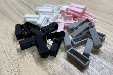 Szilikon óraszíj bújtató (18mm-es óraszíjhoz)