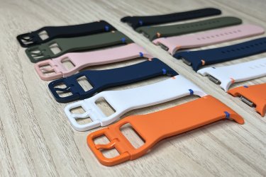 Samsung Galaxy Watch 8 színes szilikon óraszíj