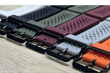 Lélegző sport szilikon szíj – 20mm