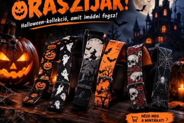 RÉMISZTŐEN JÓ ÓRASZÍJAK! Halloween-kollekció, amit imádni fogsz!