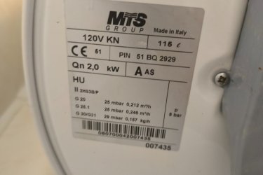 Eladó jó állapotú, használt gázbojler 115 l-es. Érdeklődni a hirdetésben megadott mobilszámon lehet.