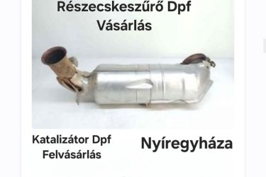 Katalizátor Dpf Részecskeszűrő Vétel-Vásárlás Nyíregyházán 
