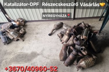 Katalizátor • ●DPF • ●Részecskeszűrő vásárlás – ●Nyíregyházán&#13;&#10;&#13;&#10;✅ Hivatalos, megbízható partner Nyíregyházán és országosan&#13;&#10;Azonnali készpénzes kifizetés&#13;&#10;⚡ Hatékony ügyintézés és pontos elszámolás&#13;&#10; Katalizátorok, DPF szűrők, részecskeszűrők és törmelékek folyamatos vásárlása&#13;&#10;&#13;&#10;&#13;&#10;---&#13;&#10;&#13;&#10;Elérhetőség:&#13;&#10; +36 70 409 6052&#13;&#10; Viber _ WhatsApp üzenetküldés elérhető&#13;&#10; Érkezés előtt időpont egyeztetése szükséges&#13;&#10;&#13;&#10;&#13;&#10;---&#13;&#10;&#13;&#10; ●Beazonosítás menete:&#13;&#10;Küldje el a katalizátor sorszámát vagy egy jól látható fotót, és rövid időn belül tájékoztatást adunk az aktuális árról.&#13;&#10;&#13;&#10;Google&#13;&#10;☎️ +36 70 409 6052&#13;&#10;&#13;&#10;&#13;&#10;---&#13;&#10;&#13;&#10; Átvételi hely:&#13;&#10;Nyíregyháza&#13;&#10;A személyes átadás kizárólag előre egyeztetett időpontban történik.&#13;&#10;&#13;&#10;&#13;&#10;---Dpf_Részecskeszűrő Katalizátor Vétel_Vásárlás Nyíregyháza_DPF https://share.google/srCzzjjQdn6Pq0SWe&#13;&#10;&#13;&#10;●Megbízhatóság • Tisztességes elszámolás • Ügyfélbarát hozzáállás&#13;&#10;#KATALIZÁTOR_DPF_VÁSÁRLÁS_NYÍREGYHÁZA&#13;&#10;