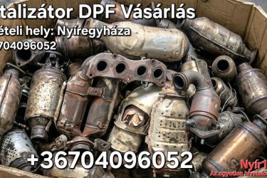 DPF_Katalizátor Részecskeszűrő Vásárlás Nyíregyházán!
