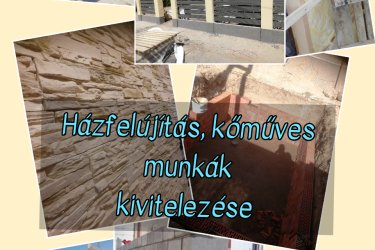 Kőműves munkák kivitelezése 