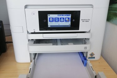 Epson workforce pro wf c 4810 színes nyomtató alig használt, eredeti gyári patronokkal. eredeti ár 130000.-ft  Fél éves.