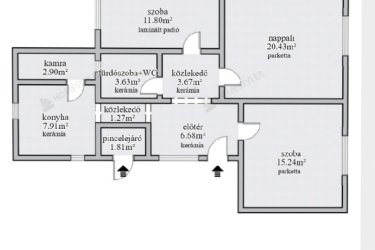 Debrecen központjától kb 1.5km.-re ÉK-re található, a Luther utcában családi ház eladó! 856m2-es telken, 77 m2- es nettó alapterületű a ház. 14m.- es utcafronttal, télikerttel, fedett kocsibeállóval, fedett terasszal., 20 m2- es pincével . Tégla falazattal, fa tetőszerkezettel, cserepes lemez tetőfedéssel. Minden közmű, légkondi, melléképületek, nagy udvar , kert.