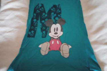Zöld trikó Mickey egeres