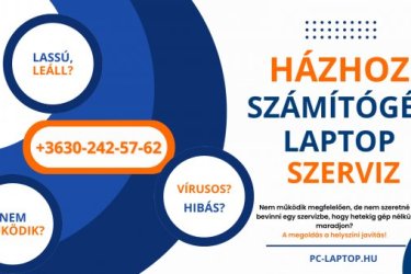 Számítógép szerviz Eger, házhoz megy a szerelő.