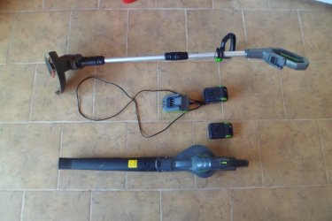 Lux fűkasza és lombfuvó - akkumlátoros