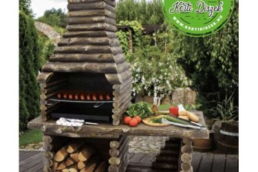 Bemutatjuk az új kerti grillezőnket! Sok vásárlónk szeretet volna olyan kerti grillezőt, ami előkészítő asztallal van ellátva. Most megvan, a grillező hazánkban egyedi és csak a Kerti- Árudában kapható. Érdemes még szezon előtt leadni rendelésüket, mert a raktárkészlet korlátozott.

A grillezőhöz gyártottunk még házi füstölő kemencét, és külön asztalt amit külön lehet megvásárolni. Többfunkciós kerti sütő grillezőn bőven van hely a sütés-főzésre, és ne feledjük, hogy a maga különleges formájában díszíti a kertet. Ellentétben a tipikus grillrácsokkal, amelyekben a közönséges acélrudakat kis króm-nikkel réteggel vonják be, termékünk szilárd rozsdamentes acélrudakból készül. Ennek köszönhetően a rostély ellenáll az időjárási viszonyoknak, nem rozsdásodik, az étel súlyának hatására nem változtatja meg az alakját, és könnyen tisztítható. A rostély magassága több szinten állítható. A grill összeszerelése nagyon egyszerű és gyors, a hőálló szilikon használatával lehet rögzíteni. 

Grillezőink nagy szilárdságú C35 / 45 betonból készülnek. A keveréket úgy alakították ki, hogy megfeleljen a későbbi felhasználással kapcsolatos összes tartóssági követelménynek, például: szilárdság, fagyállóság, a beton vízfelvétele. Ezenkívül az összes betonelemet bordázott acél megerősítette. 

Méretek:
Grill magassága:  205 cm
Grill szélessége:   162 cm
Grill mélysége:      70 cm
Rostély méretek 65 cm x 43 cm
Alapméret : 155 cm x 68 cm
Tömeg:  650kg

Kínálatunkban többek között megtalálhatóak:
Kerti szobrok – Varázsolja el kertjét egyedi és stílusos díszekkel!
Szökőkutak – Frissítse fel a kültéri területét egy gyönyörű vízi elemmel!
Figurák – Tökéletes kiegészítők, amelyek személyiséget adnak a kertjének!
Kerti lámpások – Teremtsen varázslatos hangulatot éjszaka is!
Kerti grillek – Élvezze a kültéri sütögetés élményét barátaival és családjával!
Látogasson el a kertidiszek.hu weboldalunkra, és találja meg a tökéletes kerti díszeket, amelyekkel felfrissítheti otthonát!

A hirdetésben szereplő képek és adatok tájékoztató jellegűek, a valóságban minimális eltérések előfordulhatnak. Kérjük, a készlettel és házhoz szállítással kapcsolatos információkért lépjen kapcsolatba munkatársainkkal elérhetőségeink egyikén!