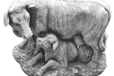 A szarvasmarha sokrétű előnyei miatt a társadalmakban és a vallásokban különböző hiedelmek élnek a szarvasmarhával kapcsolatban. Egyes régiókban, különösen India legtöbb államában, a szarvasmarhák levágása tilos, húsuk tabu lehet.

A szarvasmarhát szentnek tekintik az olyan világvallásokban, mint a hinduizmus , a dzsainizmus , a buddhizmus és mások, például az afrikai pogányság . A szarvasmarha számos más vallásban is fontos szerepet játszott, beleértve az ókori Egyiptomot , az ókori Görögországot , az ókori Izraelt és az ókori Rómát.

Méretek
Magasság:   22 cm
Tömeg:          7 kg

Fedezze fel a Kerti Díszek csodálatos világát!
Telephely: Dunavarsány, Barátság u. 1. (51-es főút)
Telefon: 06 70 / 299 2066 – Érdeklődni kizárólag telefonon!
Weboldal: https://kertidiszek.hu

Kínálatunkban megtalálható többek között:
– Kerti szobrok – Varázsolja el kertjét egyedi és stílusos díszekkel!
– Szökőkutak – Frissítse fel kültéri terét egy gyönyörű vízi elemmel!
– Figurák – Tökéletes kiegészítők, amelyek személyiséget adnak a kertjének!
– Kerti lámpások – Teremtsen hangulatos fényt az esti órákra!
– Kerti grillek – Élvezze a szabadtéri sütögetést barátokkal, családdal!

Látogasson el weboldalunkra, és válassza ki a kertjéhez legjobban illő díszeket!

ℹ️ A hirdetésben szereplő képek és adatok tájékoztató jellegűek, kisebb eltérések előfordulhatnak.
A készlettel és házhoz szállítással kapcsolatban kérjük, telefonon érdeklődjön!