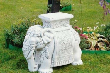 Az elefánt mostanában leginkább, mint szerencsehozó motívum vonul be életünkbe. Ez a méltóságteljes állat gyakran összekapcsolódik a feng shui-val is, hiszen sokan helyeznek elefánt alakú tárgyakat lakásukba, életterükbe. Dekorációs termékeink minőségi kő zúzalékból készülnek, az időjárás viszontagságainak teljes mértékben ellenállnak és fagyállók.

Virágtartót az ár tartalmazza.

Örök kérdés az elefánt elhelyezésénél, hogy az állat ormánya felfelé vagy lefelé álljon. A közhiedelemmel ellentétben a lefelé mutató ormány nem hoz balszerencsét, sokkal inkább azt jelenti, hogy képesek vagyunk leküzdeni minden akadályt, anélkül, hogy belepusztulnánk; a felfelé mutató ormány pedig a jószerencse áradását hozhatja életünkbe. Az már teljességgel rajtunk múlik, melyiket választjuk, nekünk kell eldönteni, hogy szerencsére, avagy kitartásra van-e szükségünk életünk adott.

Dunavarsányi telephelyükre érdemes ellátogatni választékunk kimeríthetetlen, kedves kis kerti szobrok terén, legyen az elefánt, oroszlán, buddha, vagy történelmi szobor, nálunk mindent megtalálsz a kerted szebbé tételéhez.

Méretek
Magasság: 43cm
Tömeg:     55kg

Fedezze fel a Kerti Díszek csodálatos világát!
???? Cím: Dunavarsány, Barátság u. 1. (51-es főút)
???? Telefon: 06 70 / 299 2066 – Érdeklődni kizárólag telefonon!
???? Weboldal: https://kertidiszek.hu

Kínálatunkban megtalálható többek között:
– Kerti szobrok – Varázsolja el kertjét egyedi és stílusos díszekkel!
– Szökőkutak – Frissítse fel kültéri terét egy gyönyörű vízi elemmel!
– Figurák – Tökéletes kiegészítők, amelyek személyiséget adnak a kertjének!
– Kerti lámpások – Teremtsen hangulatos fényt az esti órákra!
– Kerti grillek – Élvezze a szabadtéri sütögetést barátokkal, családdal!

Látogasson el weboldalunkra, és válassza ki a kertjéhez legjobban illő díszeket!

ℹ️ A hirdetésben szereplő képek és adatok tájékoztató jellegűek, kisebb eltérések előfordulhatnak.
A készlettel és házhoz szállítással kapcsolatban kérjük, telefonon érdeklődjön!