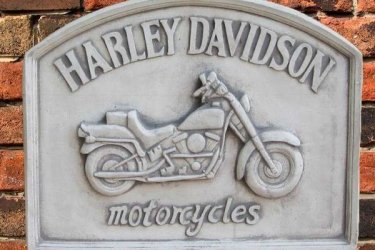 Harley Davidson dekoráció